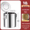 304 Stainless Steel Insulated Multi-Purpose Bucket for Beverages and Food