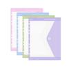 Simple Loose Leaf A4 File Folder 11-Hole Students Stationery Data Book Transparent Office Storage Booklet Gift