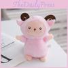 Cute Plush Lamb Toy Adorable Keychain Fluffy Bag Charm Perfect For Students