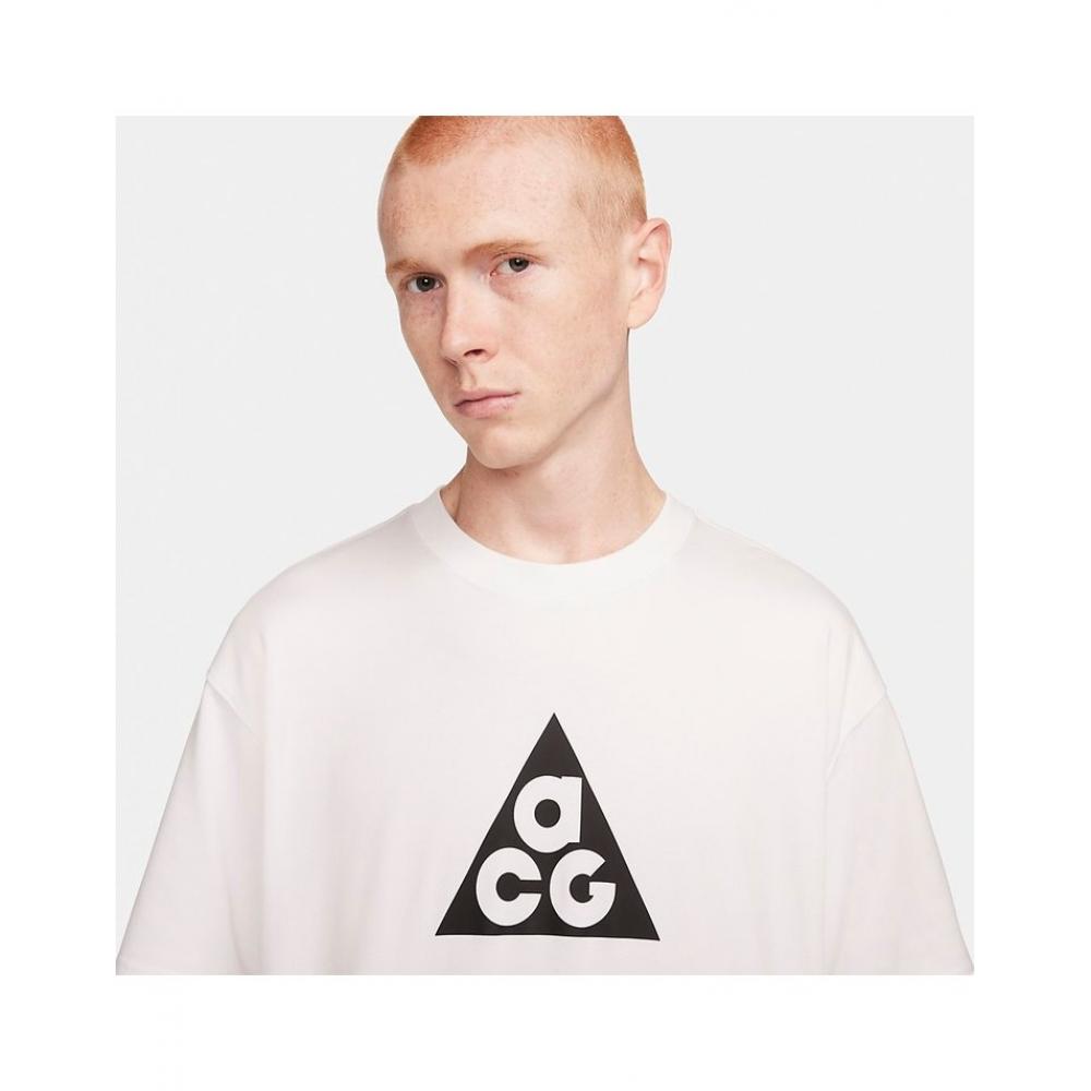 Nike Acg Dri FiT Big Logo T shirT whiTe
