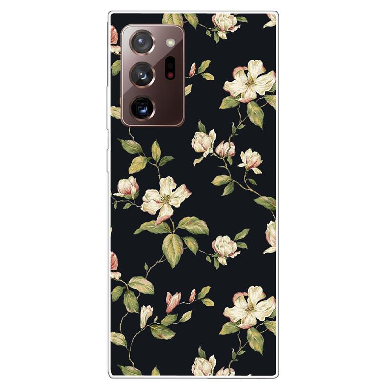 Soft Cover For Samsung Note 20 Ultra Case S20 FE TPU Print Cat Silicone Cases for Samsung Galaxy Note20 M52 5G Funda Coque Clear