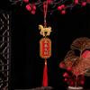 Chinese New Year Decoration 2026 Year of Horse Red Hanging Feng Shui Decor Zodiac Animal Tassels Charm for Spring Festival