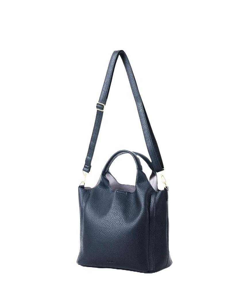 Retro Shibo Tote Bag, A5, Lightweight, 2-Way, 3-Compartment Design