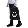 Quackity Merch Smile Logo Student Backpack School Bag Hiking Travel Daypack for Boys Girls Fashion Bookbag Shoulder Bags