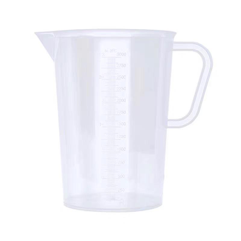 Graduated Measuring Cup Set - 1000ml & 5000ml Cylinders for Milk Tea Shop Equipment
