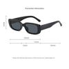 New Small White Frame Oval Sun Glasses Trend Sunglasses Unisex Punk Street Trend Cool Eyeglass Shades Glasses Frame Uv400