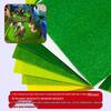 Handmade Architectural Model Turf for Outdoor Lawn and Grassland Models