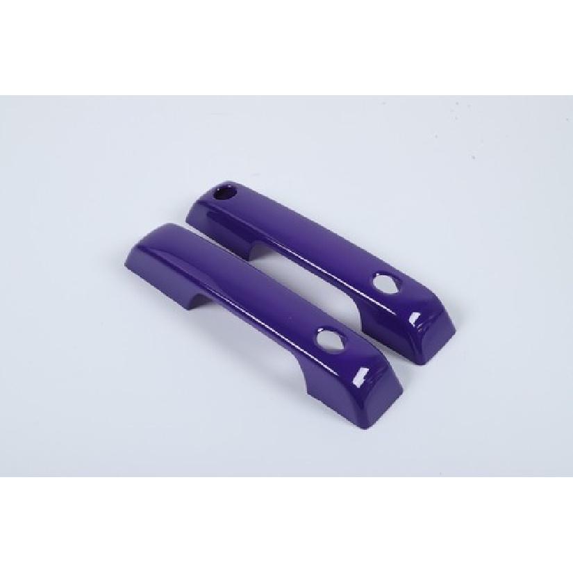 Purple Exterior Door Handle Decor Cover Trim For Ford F150 2Dr + Accessories