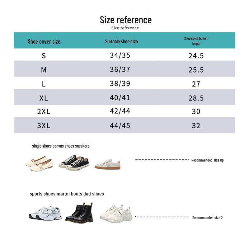 Shixun Waterproof High-Top Rain Shoe Covers