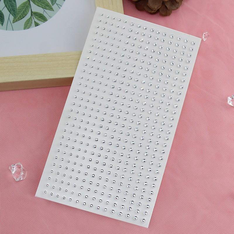 Diamond Crystal Tattoo Sticker Glitter Eyeliner Eyebrow Make Up Face Eyes Diamond Tattoos Rock Rhinestone 3D Eyeliner Stickers