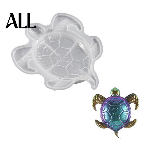 Reusable Silicone Mold for Resin Large Sea Turtle Mold, 3D Epoxy Casting, Detailed Marine High Quality Casting Animal Molds Wall Hanging Decoration,