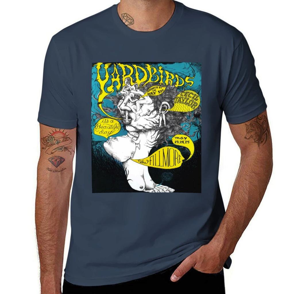 Yardbirds Tshirt Casual Trendy Short Sleeve Tshirt