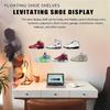 A34R 12 Pack Acrylic Floating Sneaker Shelves Clear Shoe Display Stand Room Decor For Display Collectible Shoe&Sneaker