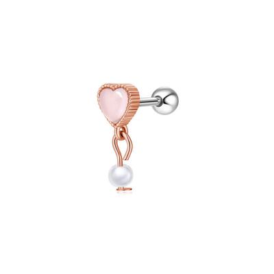 Heart Drop Surgical Piercing Daily Jewelry