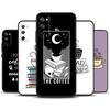 Books And Coffee Phone Case For Samsung Galaxy S23 S24 Ultra S22 S20 S21 FE Note 20 10 S8 S9 S10 Plus Cover