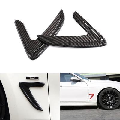 For BMW 3 Series F30 2013 2014 2015 2016 2017 2018 2pcs Car Side Wing Air Flow Fender Grill Outlet Intake Vent