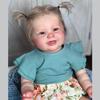 24'' 60CM Reborn Baby Dolls Kodi Cosplay Girl or Boy Miękka tkanina Body PP Bawełna Wypchana Reborn Doll Chubby Cute Smile Baby Doll Zabawki dla dzieci Prezent