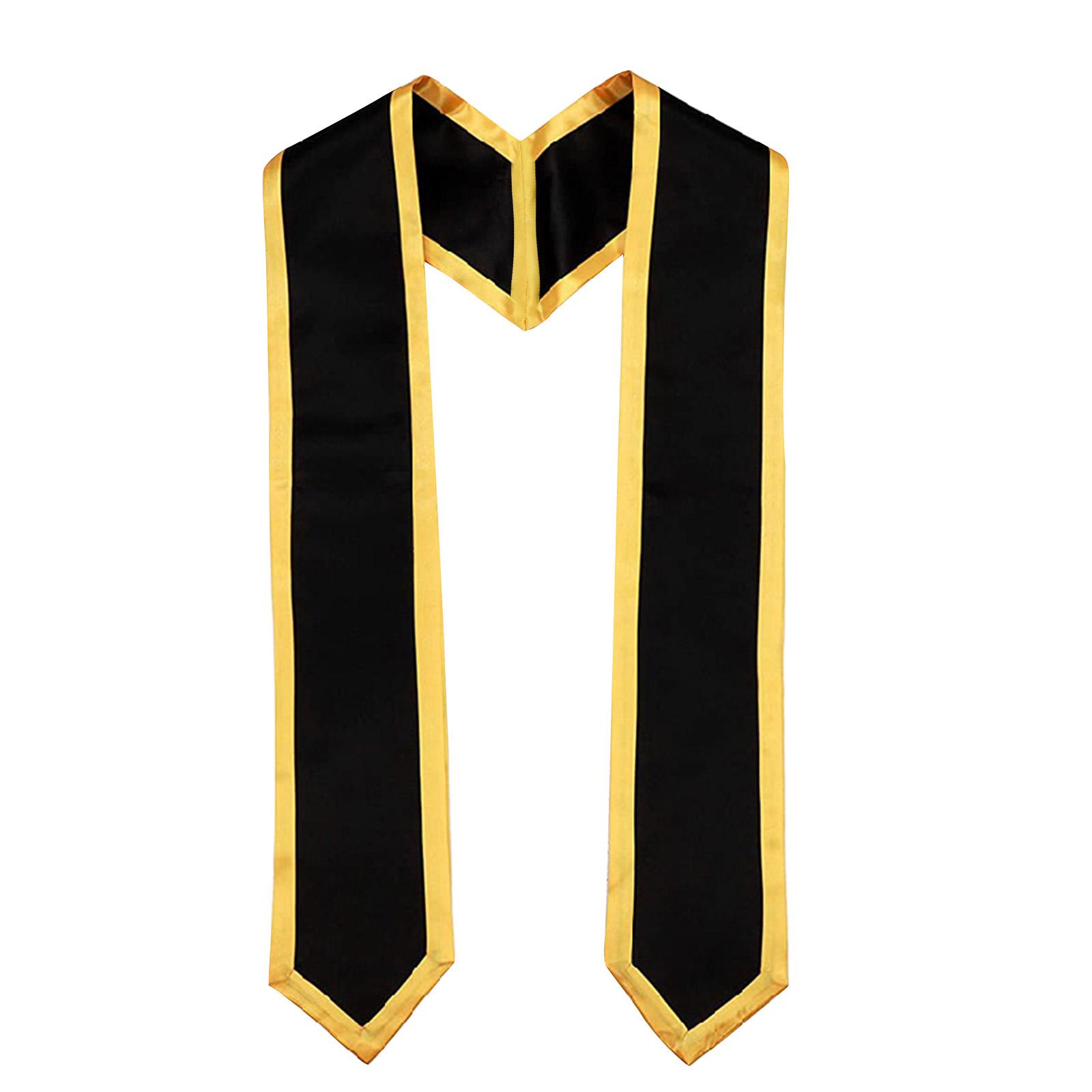 

Graduation Stole for Academic Commencements Unisex Adult Plain Choir Stole Multi-color Can Choose Adult Honor Shawl
