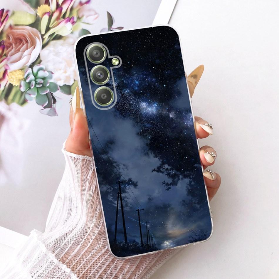Für Samsung Galaxy A54 Coole Drachen-Tiger-Muster Handyhülle Für Samsung A54 5G SM-A546B Weiche Silikon-TPU-Hüllen