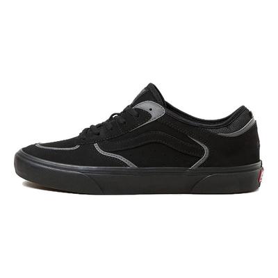 נעלי סקייט Rowley Low Top נעלי סקייט סניקרס יוניסקס שחור אפור VN0A2Z3OHR0