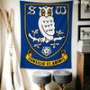 Sheffield Wednesday FC Owl Pattern Home Decor Tapestry, Wall Hanging, Decorative RV Wall Cloth.XGT0914542