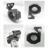 Aluminum Alloy Motorcycle Brackets Bumper Spotlight Auxiliary Lamp Bracket LED Head Light Mount Tube Modified Clamp Mount Kit