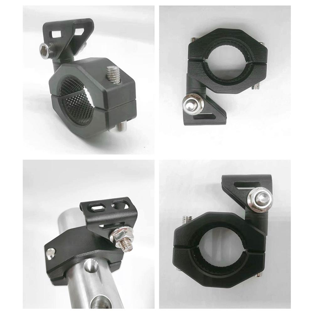 Aluminum Alloy Motorcycle Brackets Bumper Spotlight Auxiliary Lamp Bracket LED Head Light Mount Tube Modified Clamp Mount Kit