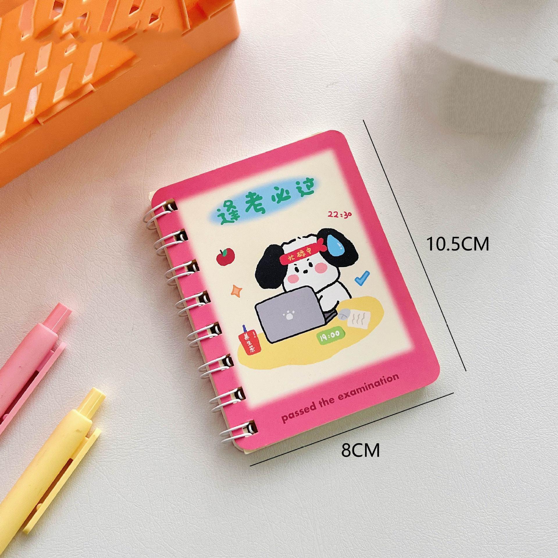 

1 шт., маленький A7 эстетический блокнот для детей, масляная живопись, пейзажные блокноты со сценарием, портативный карманный блокнот для скрапбукинга