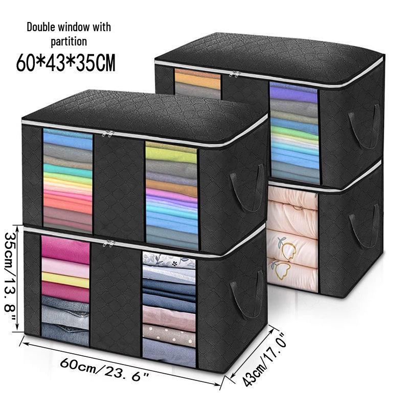 Premium Dustproof Moistureproof Non-Woven Storage Bag for Clothes and Quilts - Thickened Moving Solution