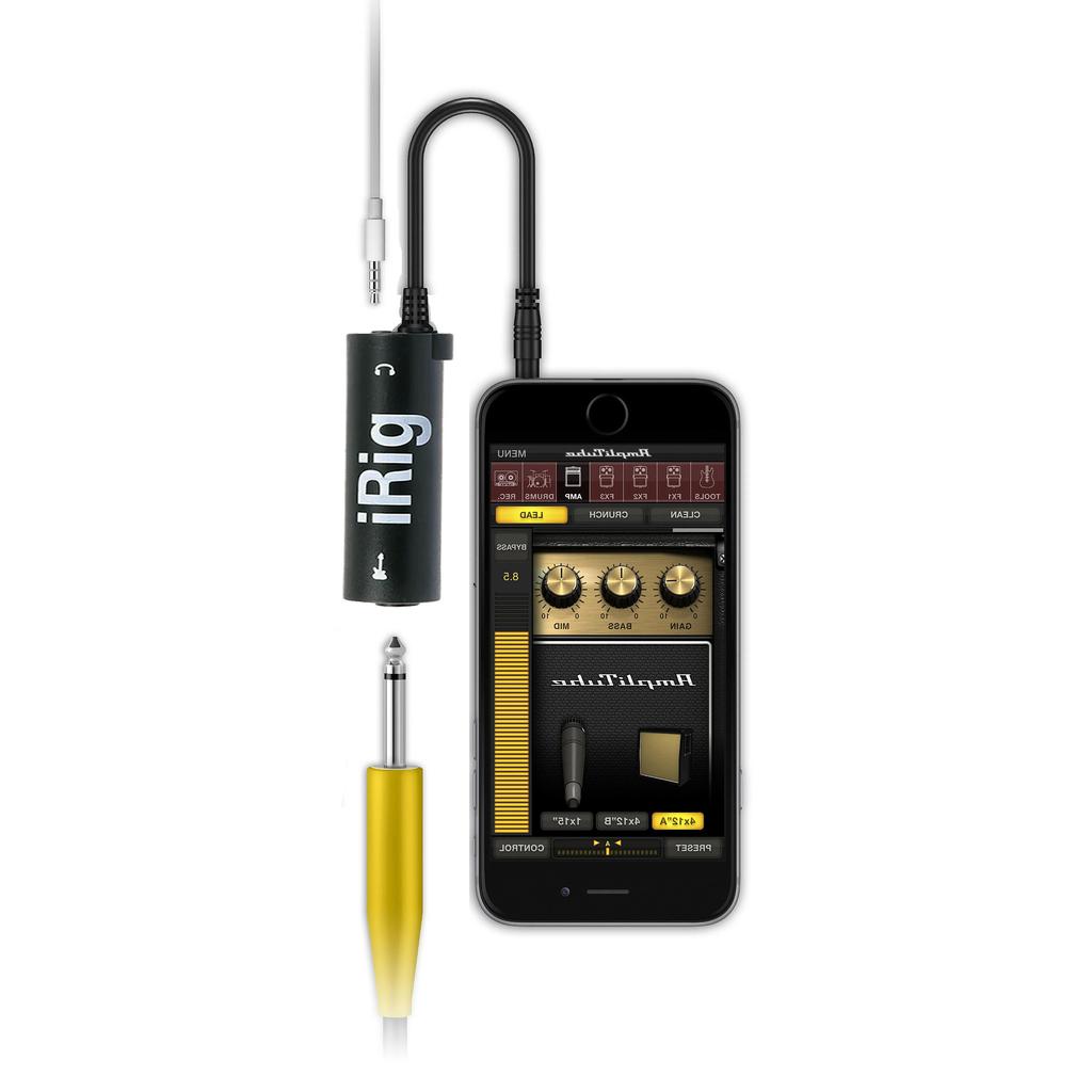 1 Pc Guitar Interface Converter 3.5mm Audio Cable with Low Background Noise, High Fidelity Frosted Anti Scratch Feature