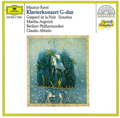 CD M. RAVEL - Ravel: Piano Concerto In G / Gaspar 4190622 Deutsche Grammo 1986 Germany ObiClassical Used