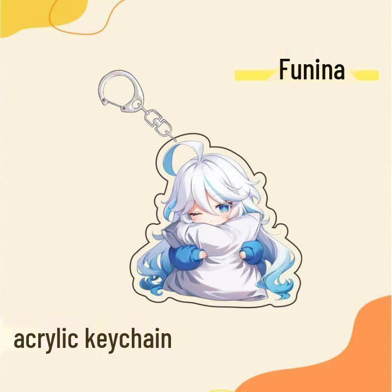Genshin Impact Furina, Yae Miko & Nahida Acryl Schlüsselanhänger Anime Rucksack Anhänger Geschenk