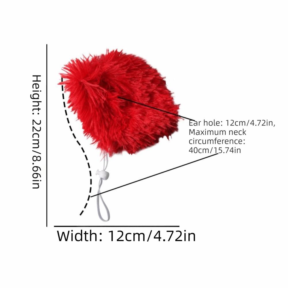 New Funny Pet Wig Exploding Heads Adjustable Dog Wigs Dog Wig Cap Pet Accessories