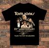 Tom Jones 59. Jubiläum Baumwolle Kurzarm T-Shirt Unisex Alle Größen S5XL