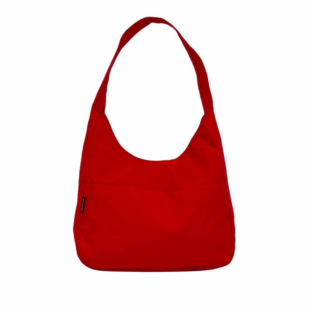 

Quick-dry Sport Tote Bag Candy Color Mobile Phone Pack Small Nylon Shoulder Bag Male красный