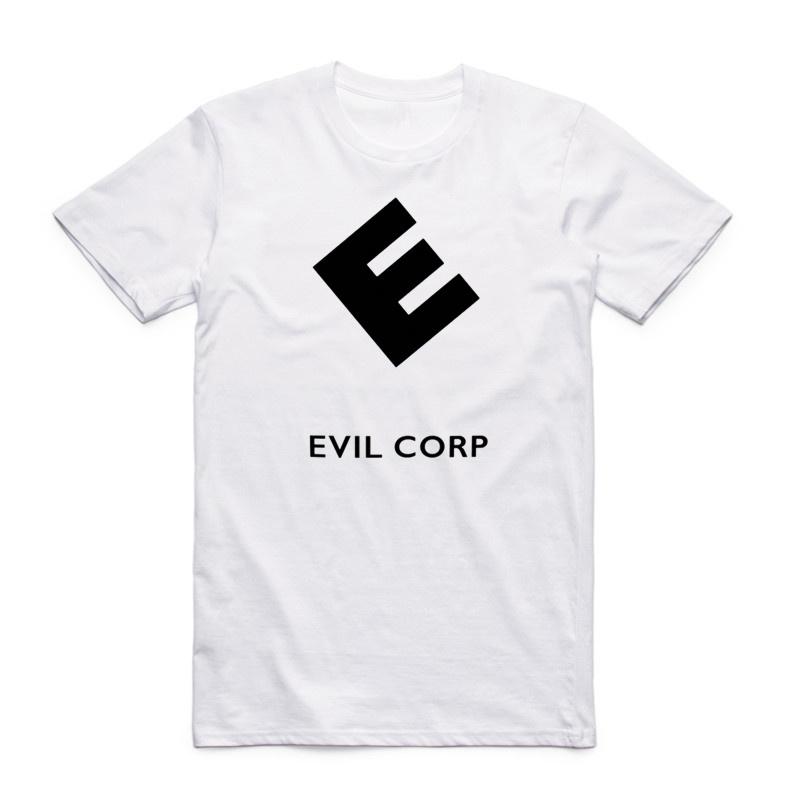 Asiatisk Storlek Män Kvinnor Tryck TV-program Robot T-shirt Sommar Vardaglig O-Hals Kort Ärm Mr Robot Fsociety Mask T-shirt HCP4091