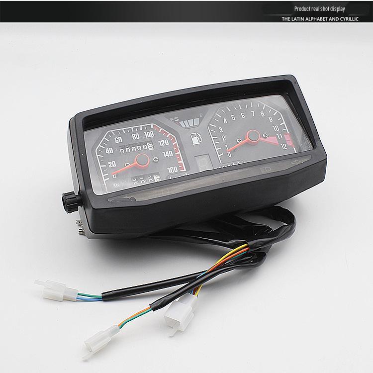 WY125-A-C-F Motorcycle Instrument Cluster for Wuyang - Mechanical-Electronic, Compatible with Oil Level & Mileage Meter