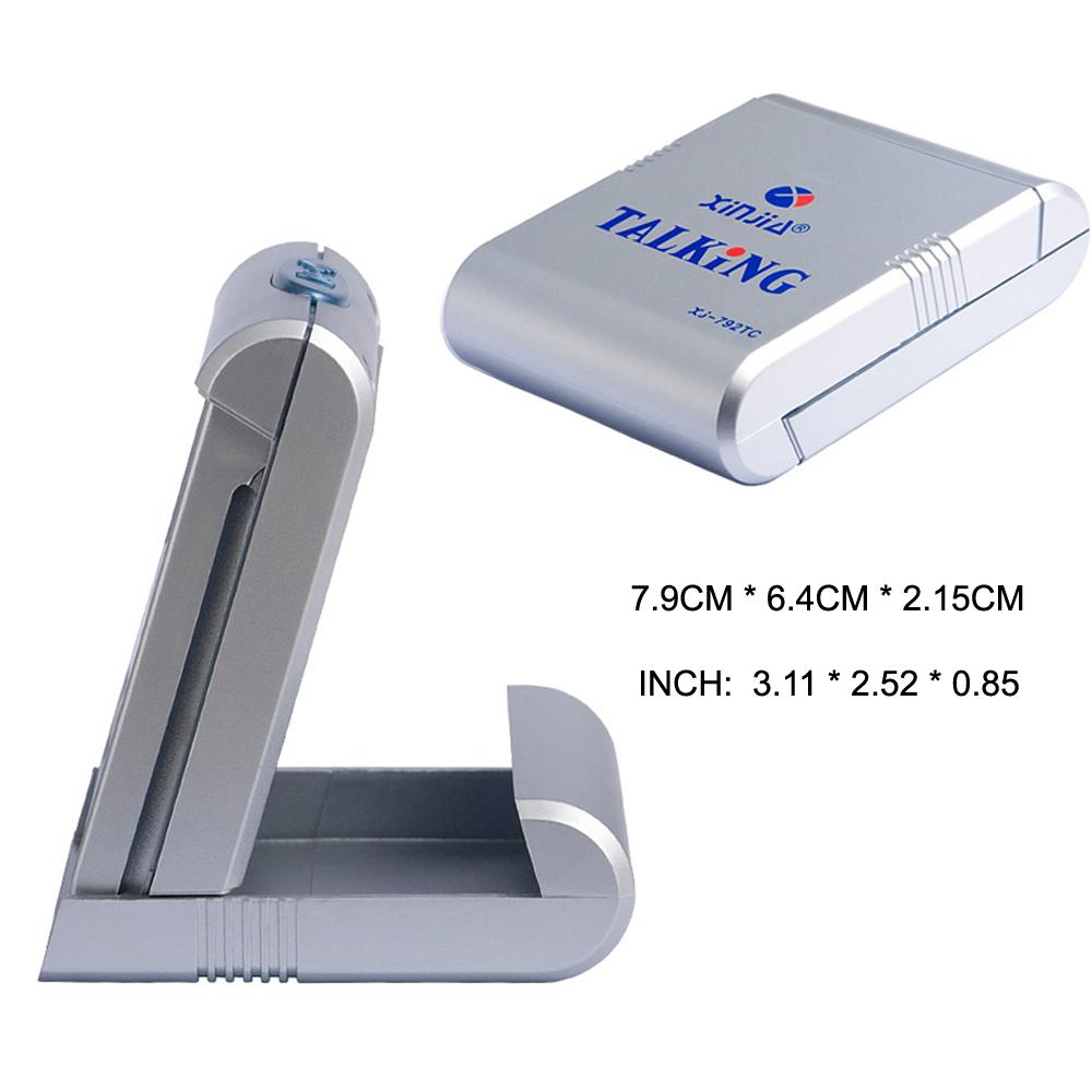 A Talking Clock That Speaking Time. Digital Alarm Clock and Watch for the BlindElderly or Children.