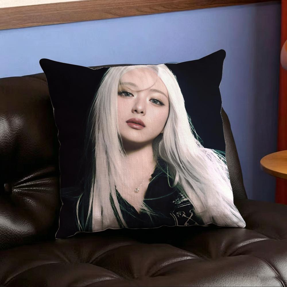 Music Y-Yuna Cushion Cover Home Decor Cushion Cover Soft Throw Pillowcase for Sofa Bedroom Outdoor Use
