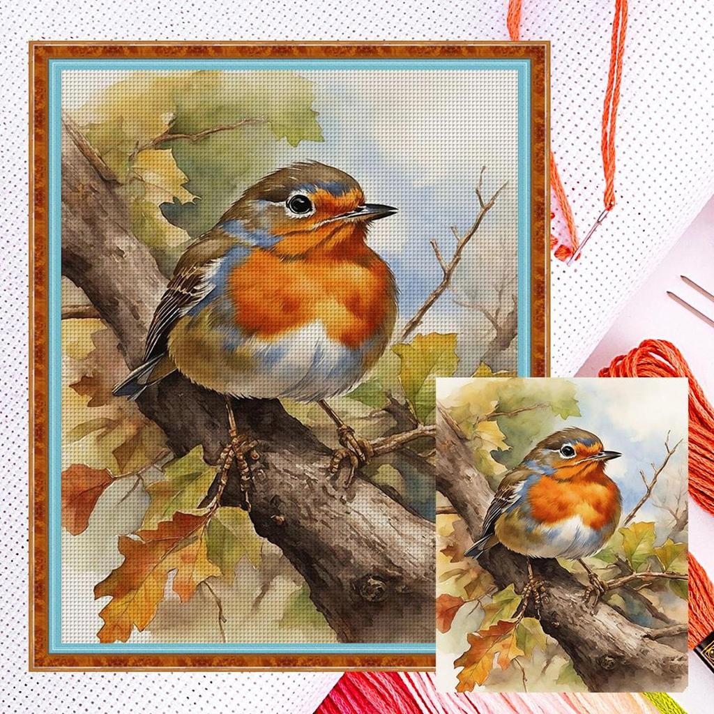 Full Embroidery cotton Thread 11CT Counted Animal Cross Stitch Kit for Home