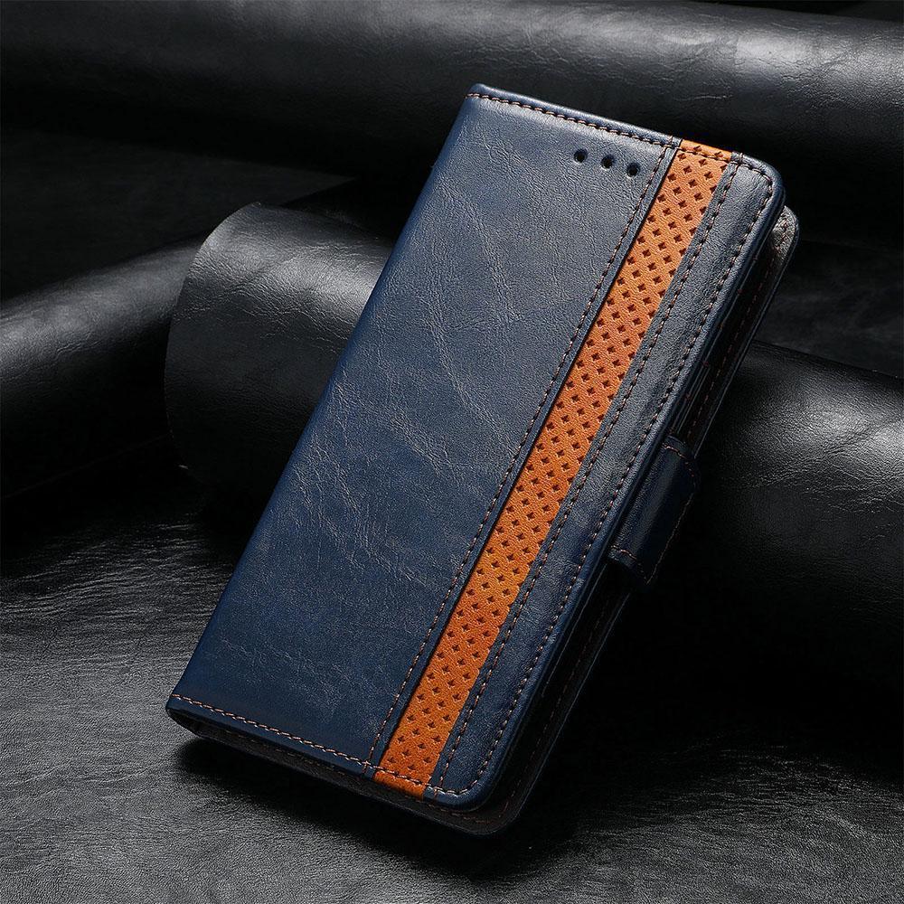 RFID Business Magnetic Flip Splicing Leather Wallet Case pro iPhone 15 14Plus 13 12 11 Pro Max XSMAX pro Samsung S24 S23 S22 S21 S20Ultra Plus A15 A25