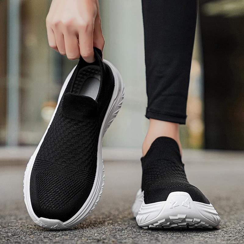 Men Running Walking Sock Shoes Fashion Casual Sneakers Breathable Sport Shoes Lightweight Men Sneakers Casual Shoes