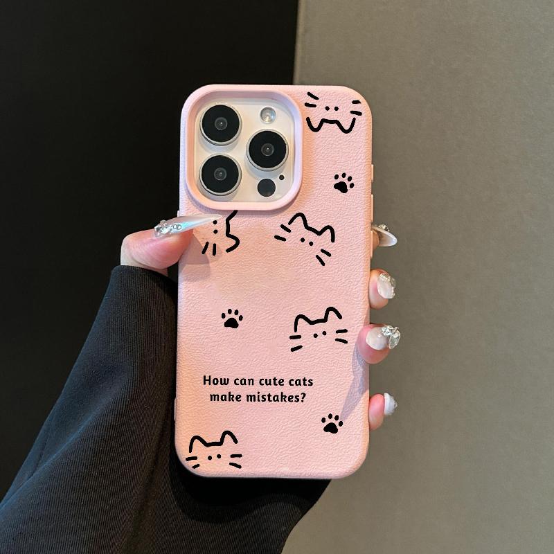 Husă pentru telefon pentru iPhone 11 13 XR XS Max Husă iPhone 12 14 15 16 Pro Max 12 Pro 15 Plus piele vopsită impermeabilă, rezistentă la cădere și la uzură.