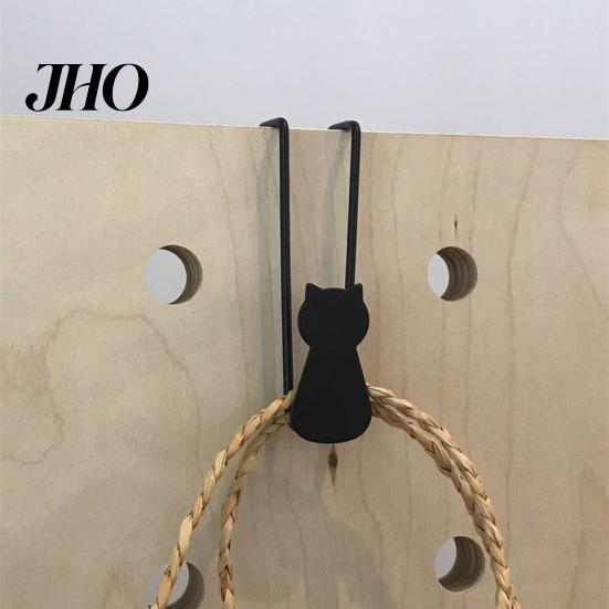 Easy Install Wall Hook Door Back No Punching Stable Load-Bearing Damage Hanger Nail-Free Compact Space-Saving Organizer for Bedroom