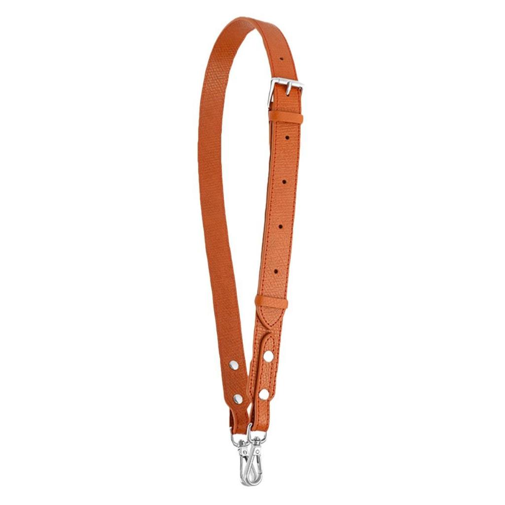 Ma Huang Shi Long Regulowana Torba ze Skóry Bydlęcej z Krótkim Uchwytem i Szerokim Paskiem Crossbody