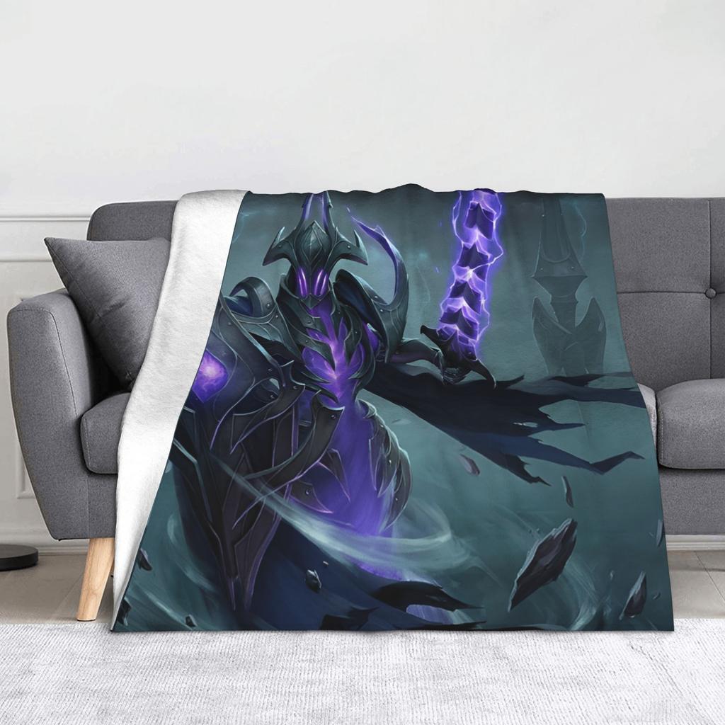 Dota Game Knitted Blanket  Fuzzy Throw Blanket Bed Sofa Decoration Ultra-Soft Warm Bedspreads