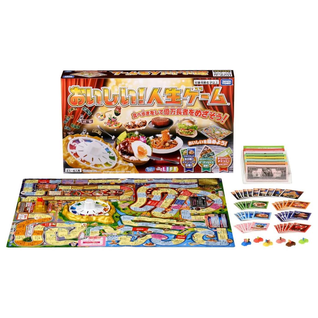 TAKARA TOMY Pyszne Game of Life!