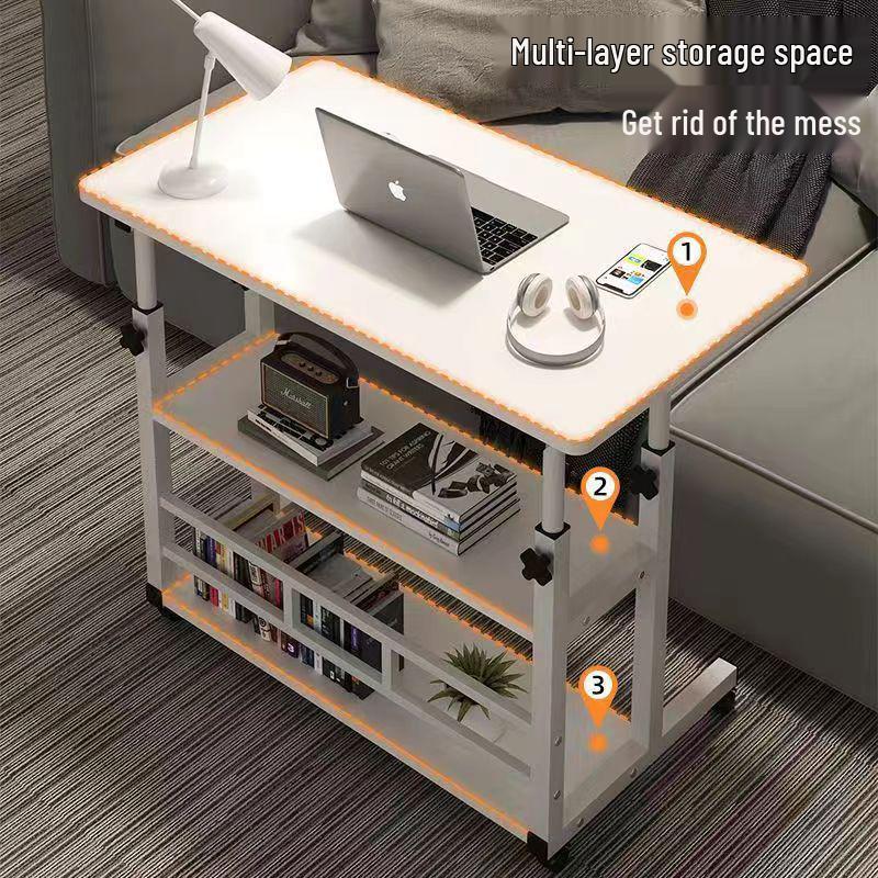 Adjustable Overbed Laptop Desk for Home and Dorm Use