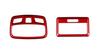 LIDUN Front and Rear Reading Lamp Front Light Interior and Interior Accessories for Suzuki Jimny Nomad JC74W ABS Set Covers, Frames, Panels, (Red) -