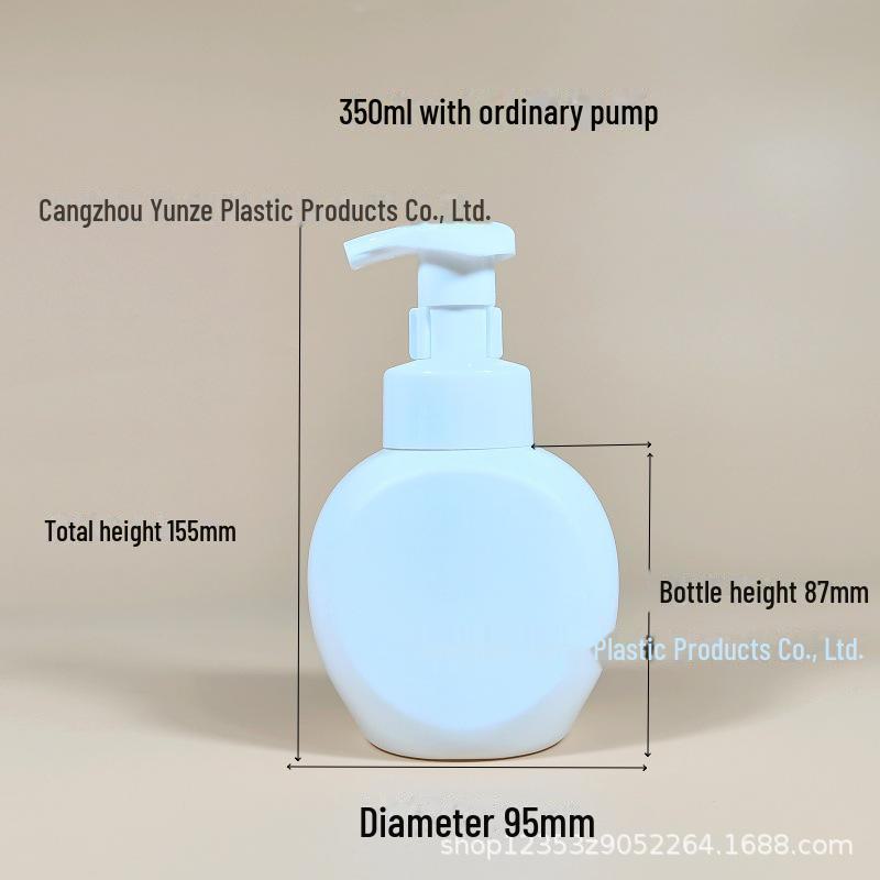Foaming Bottles: 300ml Flower Foam Hand Soap, 350ml Children's Cleansing Mousse, Facial Cleanser Bottle